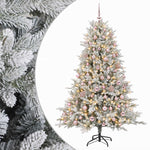 Műfenyő gömbökkel 180 cm 300 LED Meleg fehér PVC és fém 2