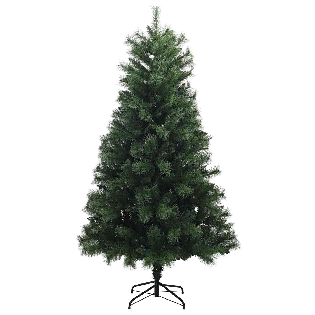 Mű zsanéros karácsonyfa gömbökkel 180 cm 300 LED Meleg fehér 5