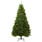 Műanyag Hajtogatós Karácsonyfa 270 cm 600 LED Meleg fehér PVC 5