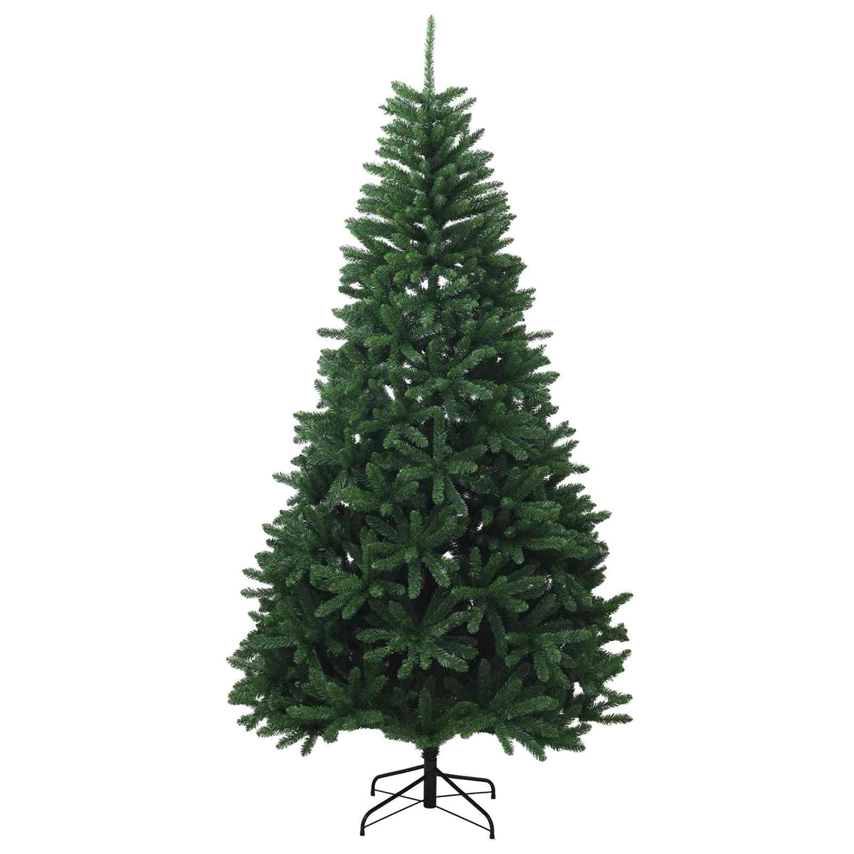 Műanyag Hajtogatós Karácsonyfa 270 cm 600 LED Meleg fehér acél 5