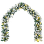 Mini karácsonyfa szett 45 cm 125 LED Meleg fehér PVC 6