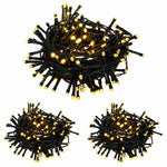 Mini karácsonyfa szett 60 cm 125 LED Meleg fehér PVC és PE 7
