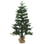 Mini karácsonyfa szett 90 cm PVC és PE Zöld 3