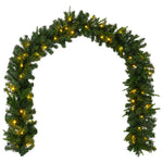Mini karácsonyfa szett 120 cm 275 LED Meleg fehér PVC és PE 6