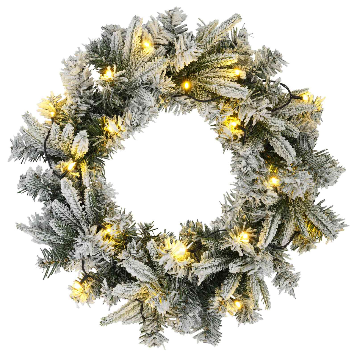 Mini Karácsonyfa 120 cm 275 LED Meleg fehér PVC és PE 6