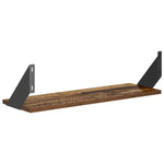 Falpolcok 4 db Antik Fa 60 x 20 x 17 cm 5