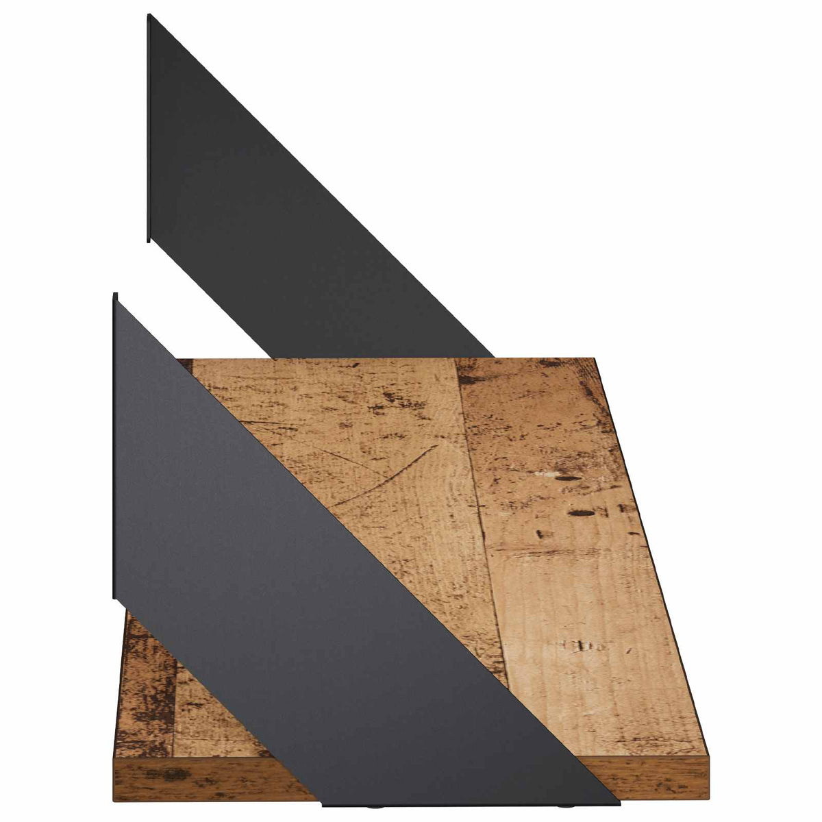 Falpolcok 2 db Antik Fa 80 x 20 x 17 cm 4