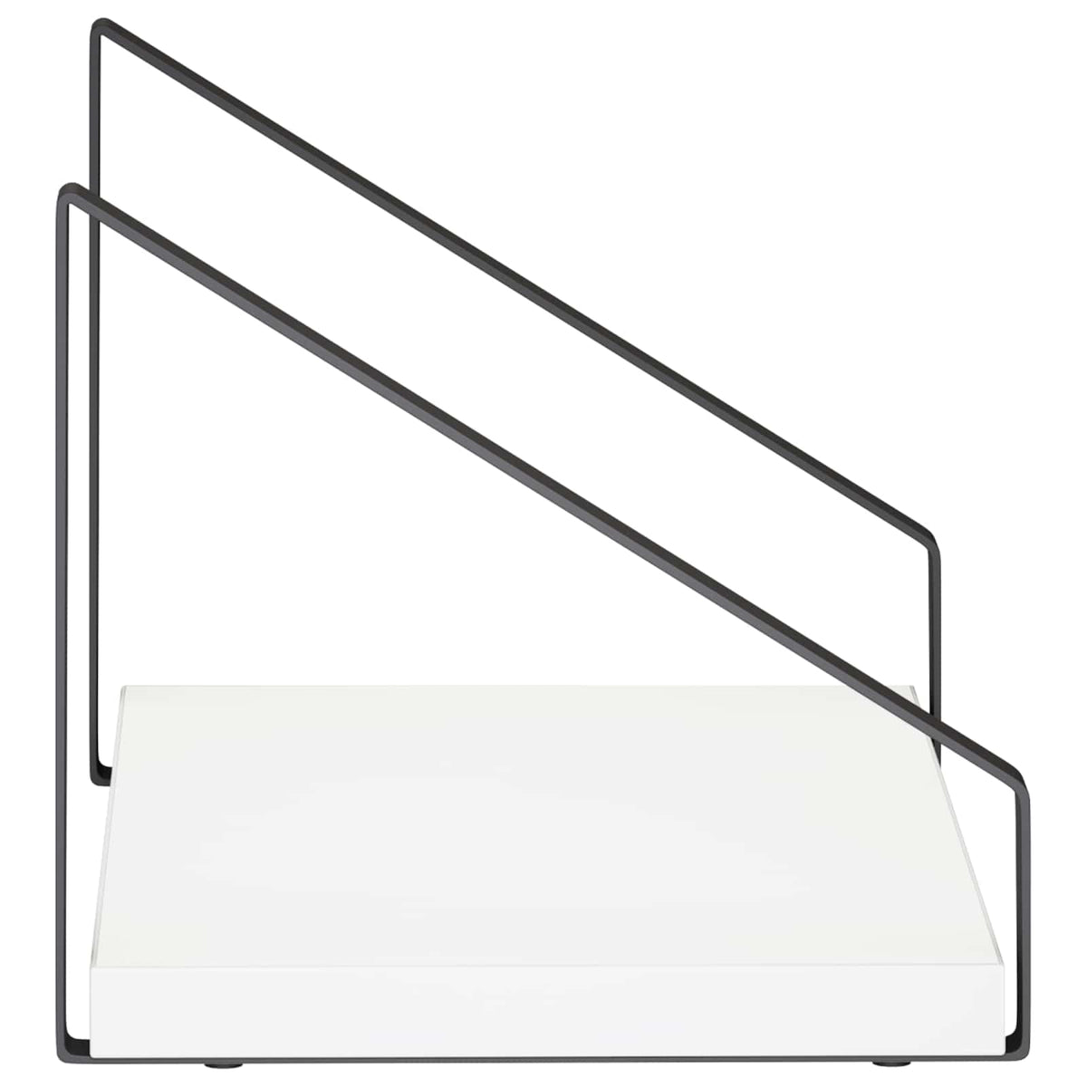 Falpolcok 4 db Fehér 30 x 16 x 15,5 cm 4