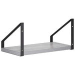 Falpolcok 2 db Szürke Sonoma 30 x 16 x 15,5 cm 5