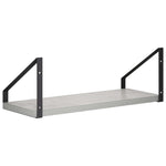 Falpolcok 2 db Betonszürke 40 x 16 x 15,5 cm 5