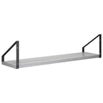 Falpolcok 2 db Szürke Sonoma 60 x 16 x 15,5 cm 5