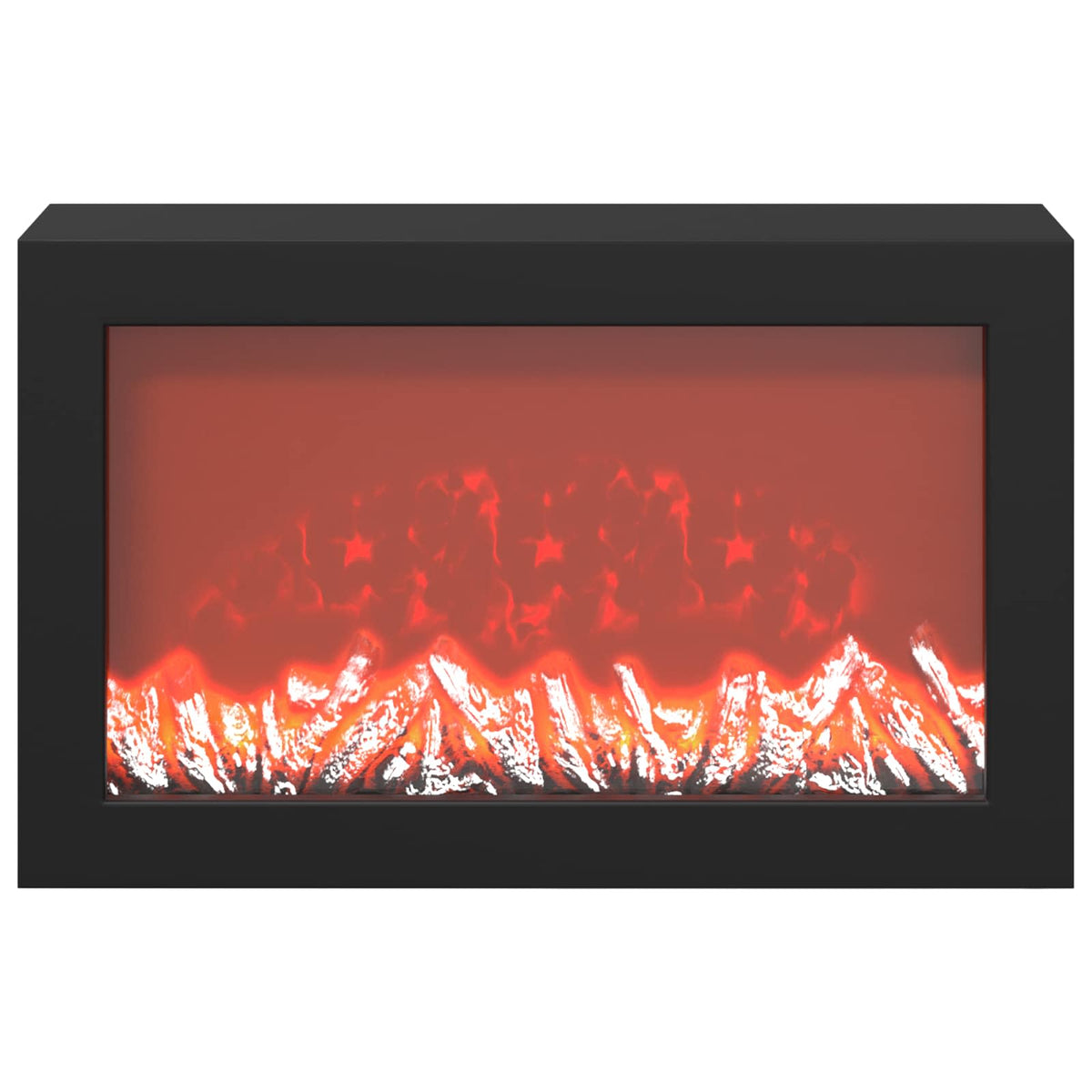Elektromos kandalló Antik Fa 100 x 24,5 x 90 cm Szerelt fa 5