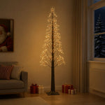 Karácsonyi csillagfény Barna 17 x 17 x 180 cm Műanyag 432 LED