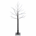 Havas LED-es karácsonyfa Barna 22 x 22 x 120 cm Műanyag 174 LED
