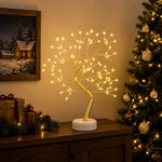 Mini Starburst karácsonyfa 2 db Arany 12 x 50 cm Acél 108 LED