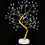 Mini Starburst karácsonyfa 2 db Arany 12 x 50 cm Acél 108 LED 3