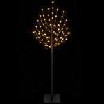 LED Karácsonyi Fenyő Fekete 18 x 18 x 150 cm Acél 140 LED 4