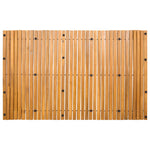 Fürdőszoba szőnyeg 2 db Természetes 100 x 60 cm Tömör Akácfa 9