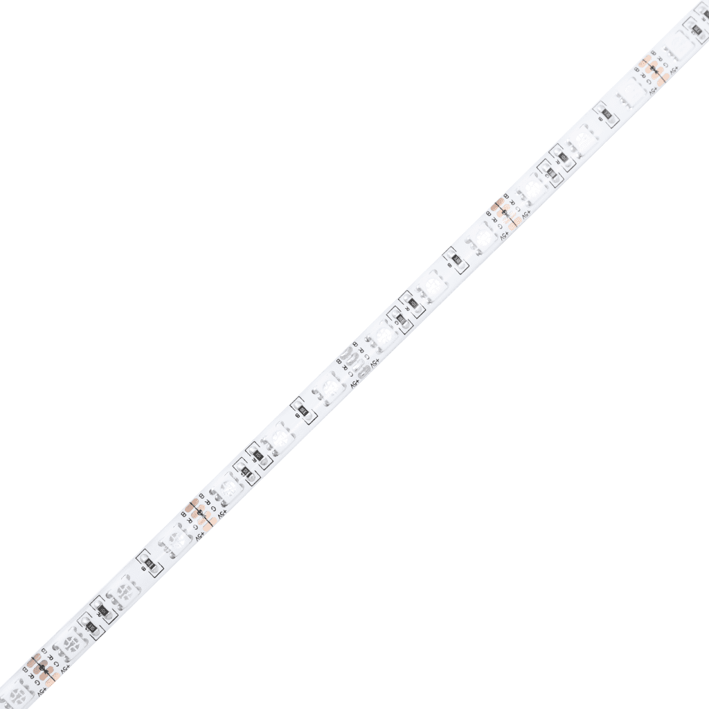 Krémszínű műbőr rugós ágy matraccal és LED-del 180x200 cm 11